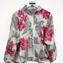 Giacca floreale 90s donna - L