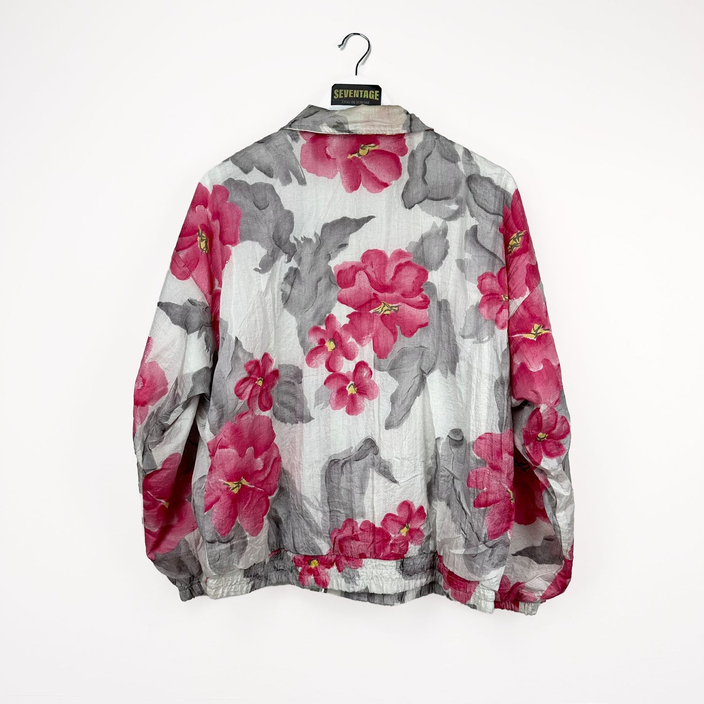 Giacca floreale 90s donna - L