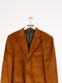 Blazer marrone a costine - 50