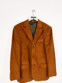 Blazer marrone a costine - 50