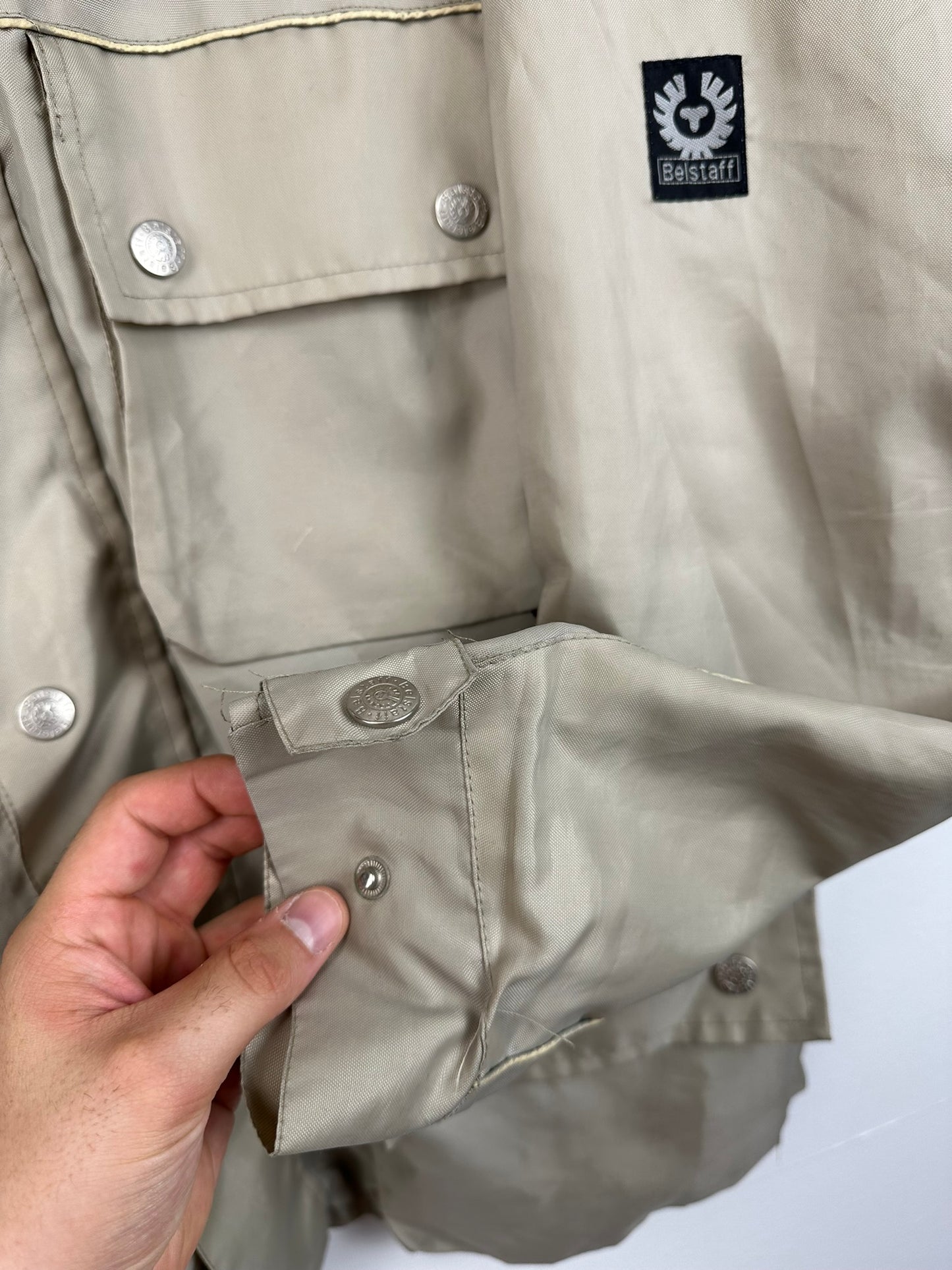 Giacca Belstaff beige 90s - XL