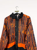 K-way rosso nero 90s - M