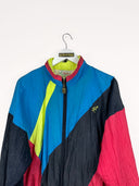 Giacca Australian fuxia blu 90s - L
