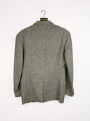 Blazer tortora 100% lana 90s - XL