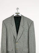 Blazer grigio bianco 90s - XL