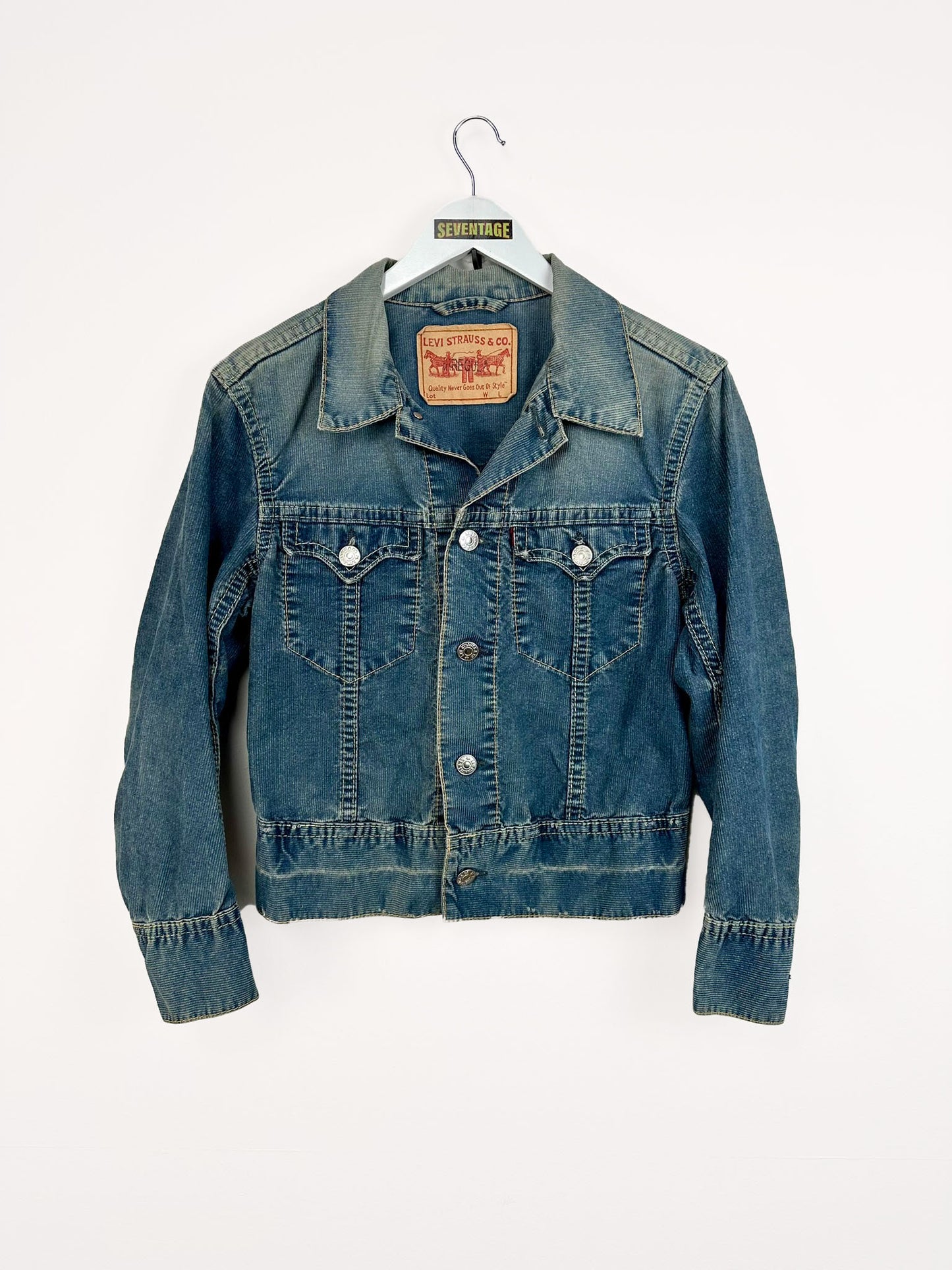 Giacca in denim Levi's a costine 00s - S