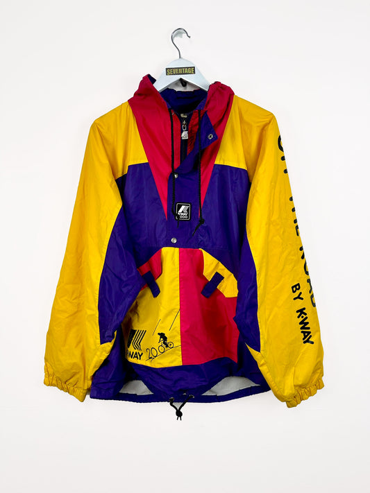 Kway 00s giallo viola - L