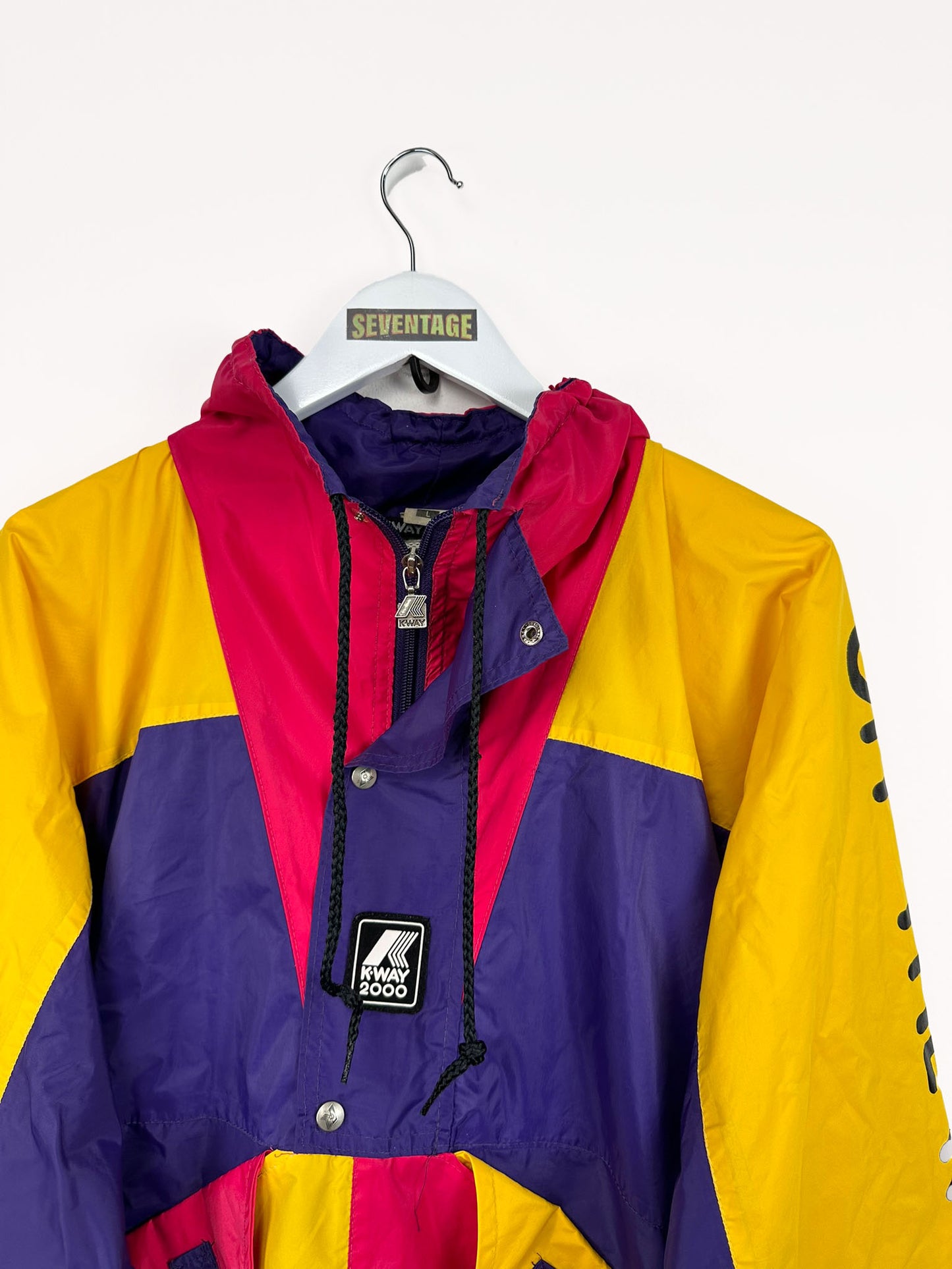 Kway 00s giallo viola - L