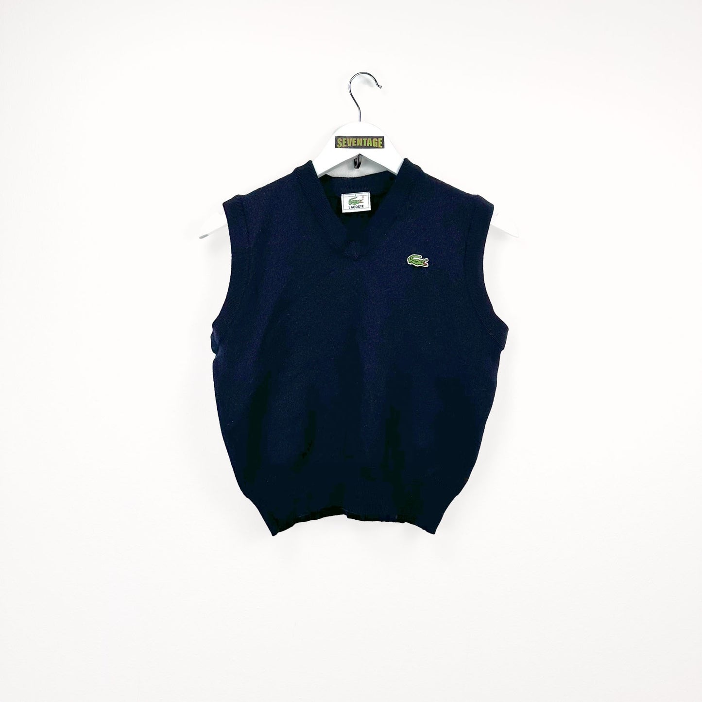 Gilet Lacoste vintage in lana donna - S