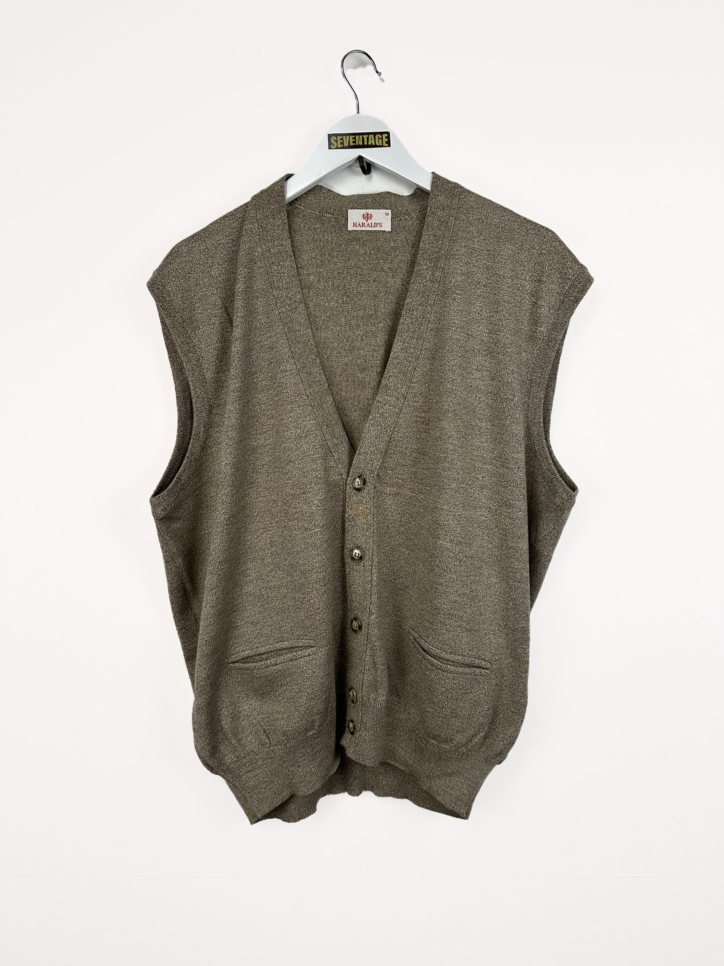 Gilet beige grigio - XL