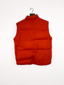 Gilet Asics arancio reversibile 90s - S