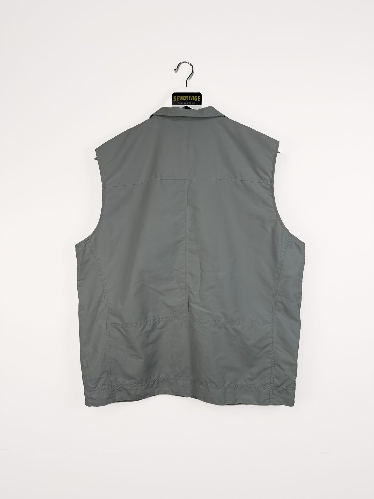 Gilet reporter grigio chiaro - XL