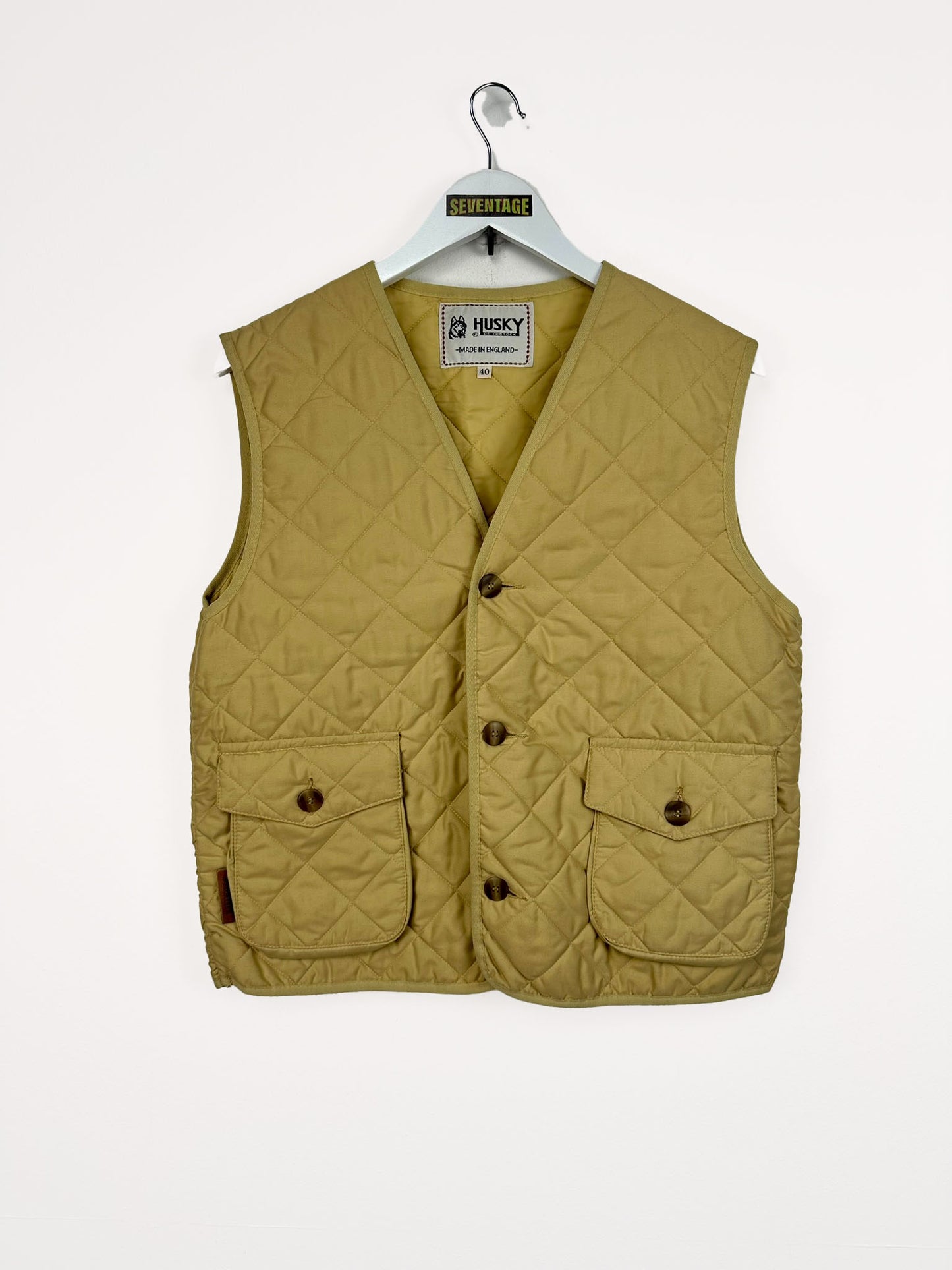 Gilet Husky beige 80s - S