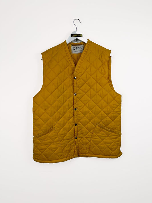 Gilet Husky giallo 80s - L