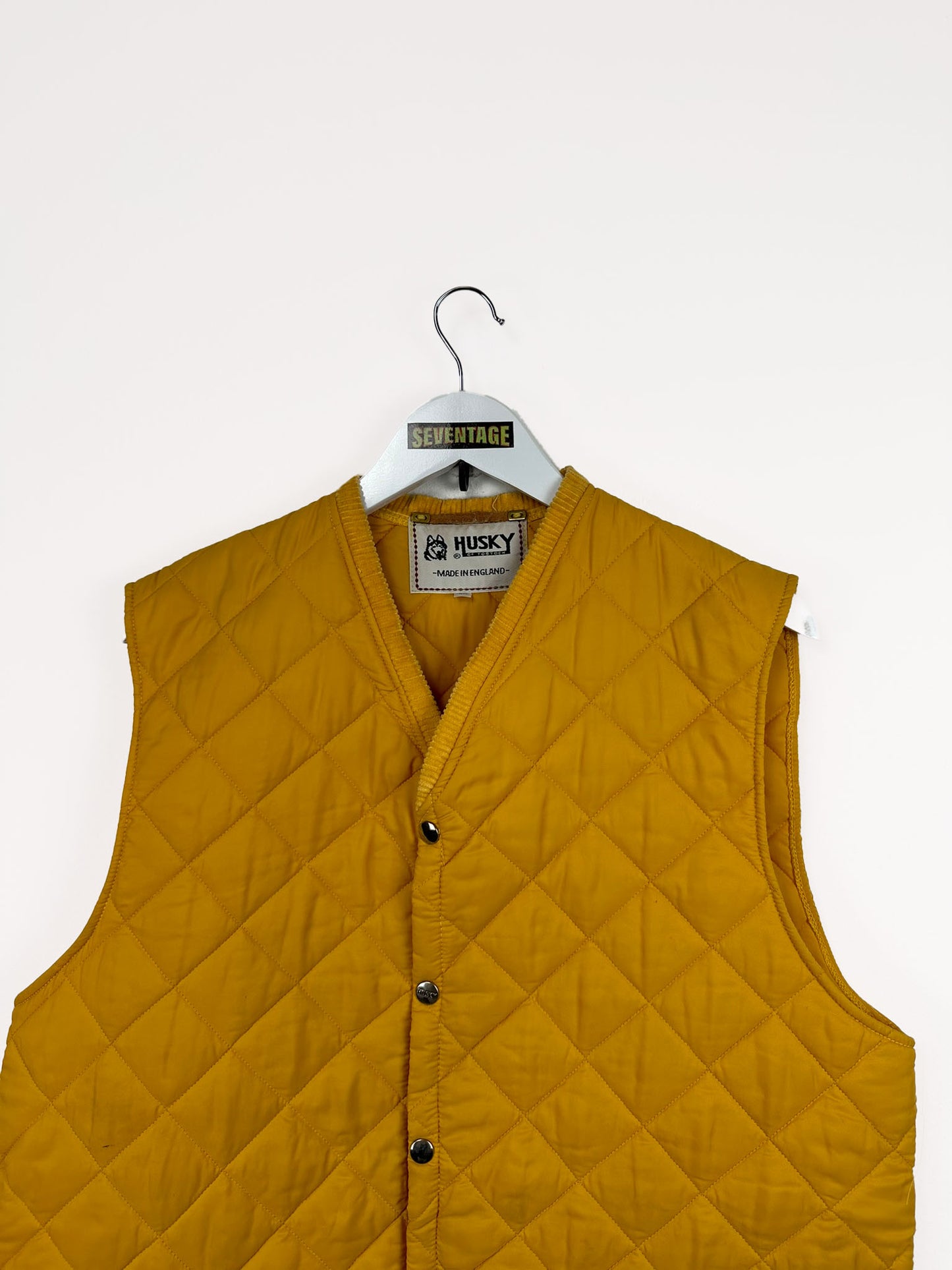 Gilet Husky giallo 80s - L