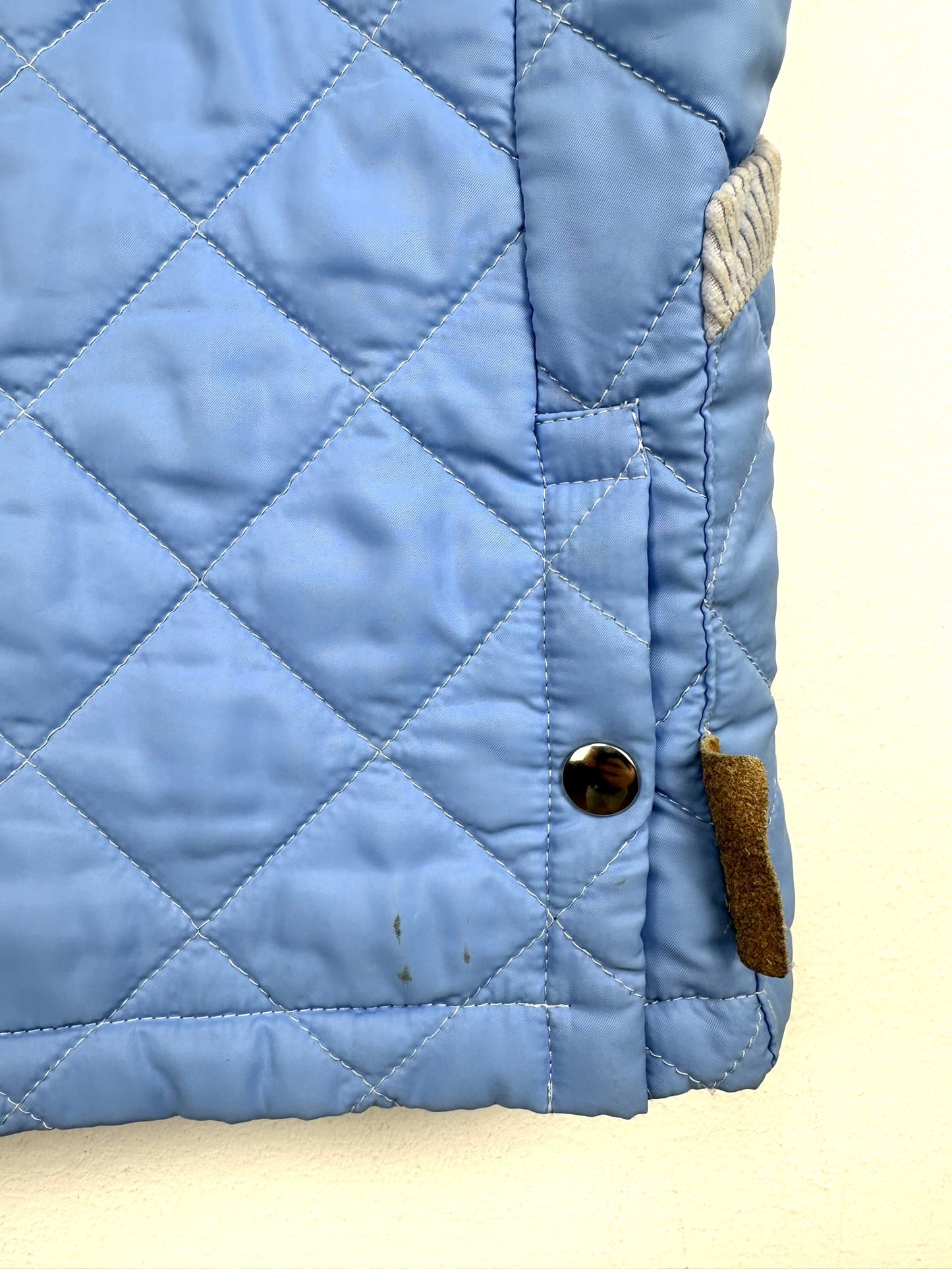 Gilet Husky azzurro 90s - M