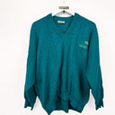 Maglione Lacoste verde vintage 80s - M