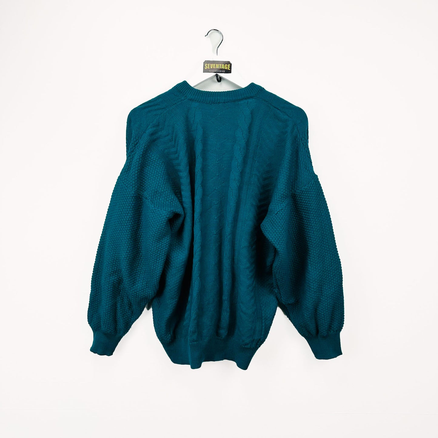 Maglione Lacoste verde vintage 80s - M