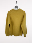 Maglione Lacoste giallo lana 80s - L