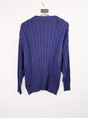 Cardigan Lacoste viola 90s - XL