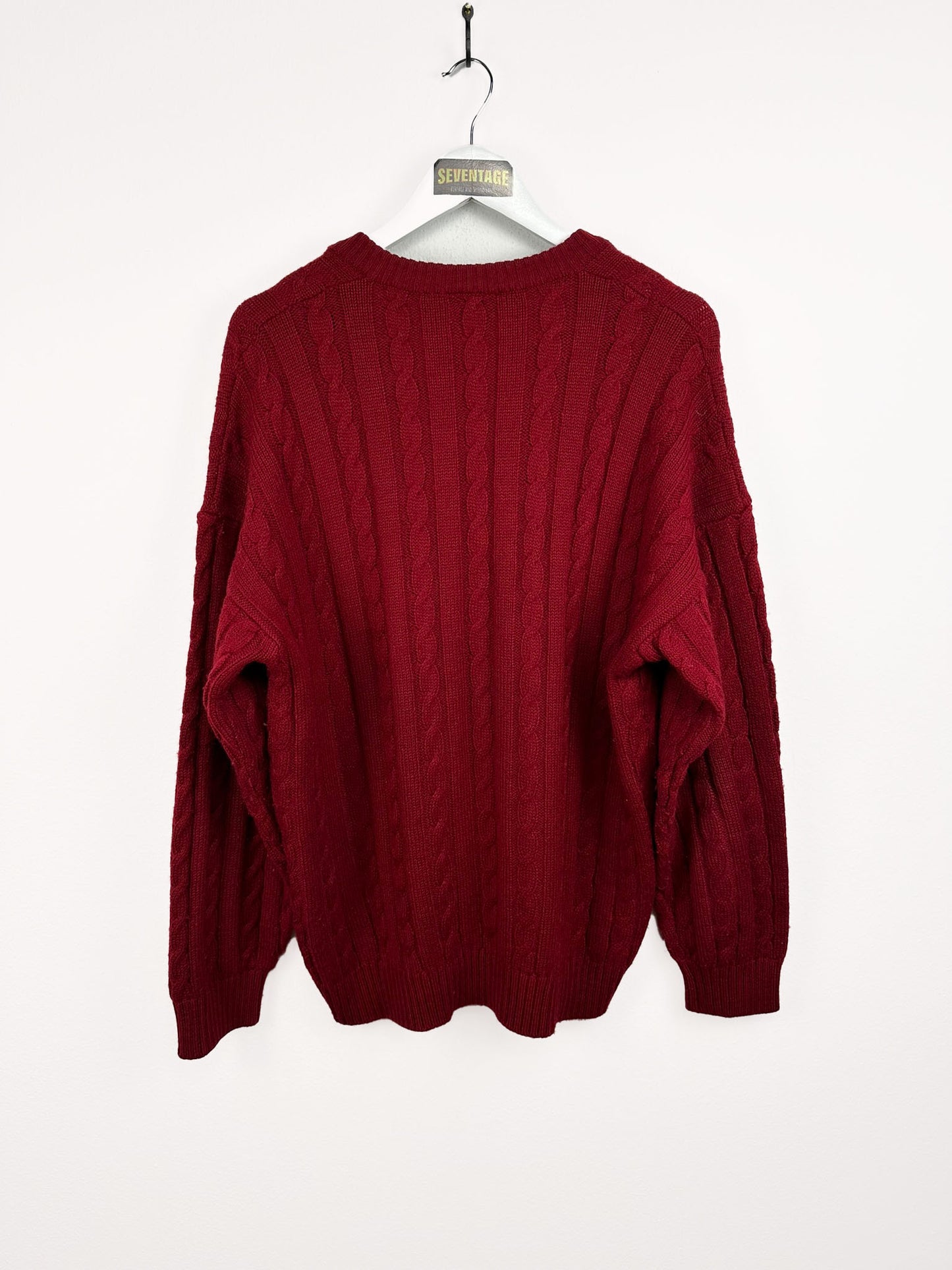 Maglione Lacoste rosso - XL