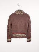 Cardigan Guru rosa 00s donna - S