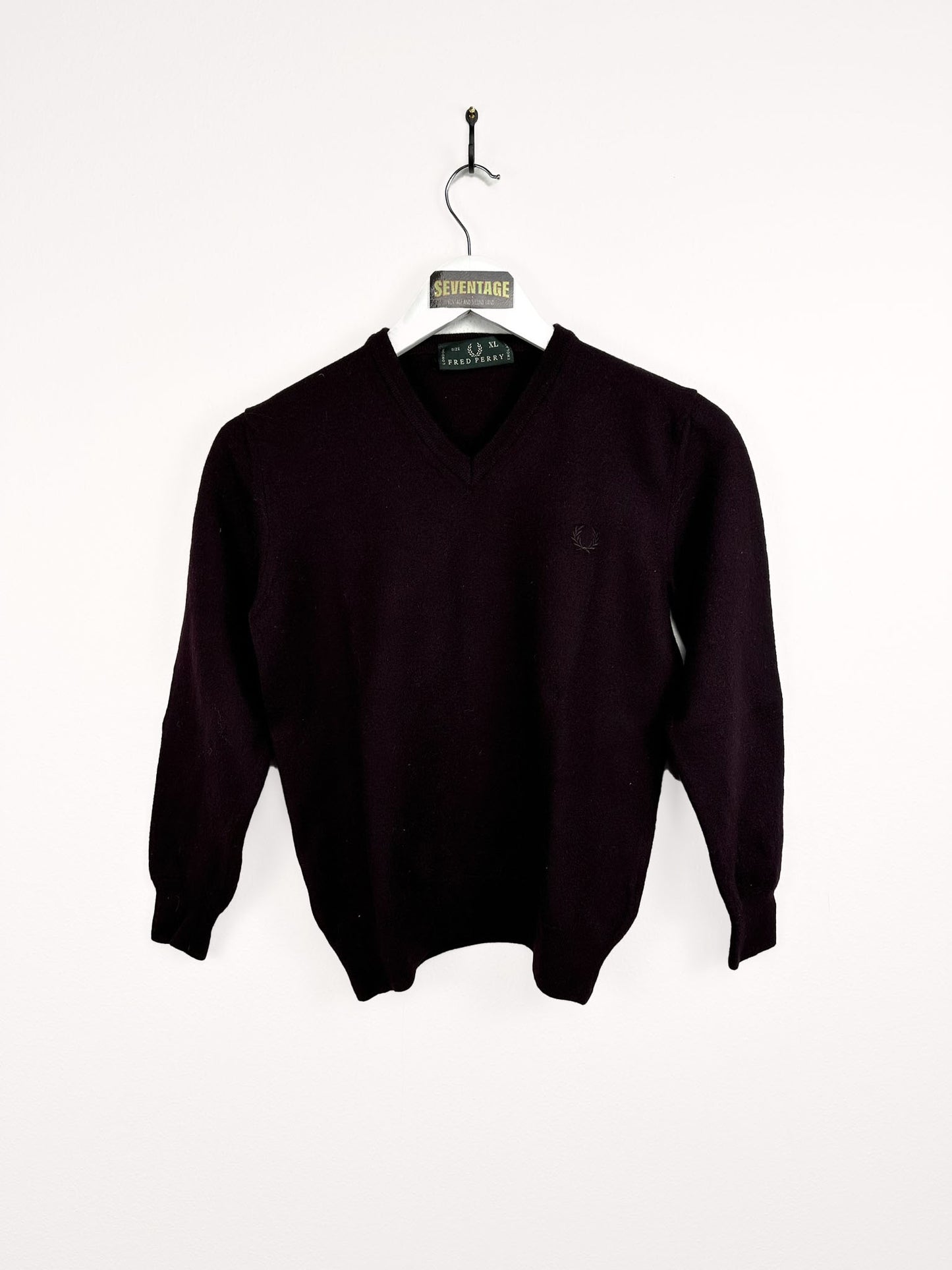 Maglione Fred Perry nero donna - XS