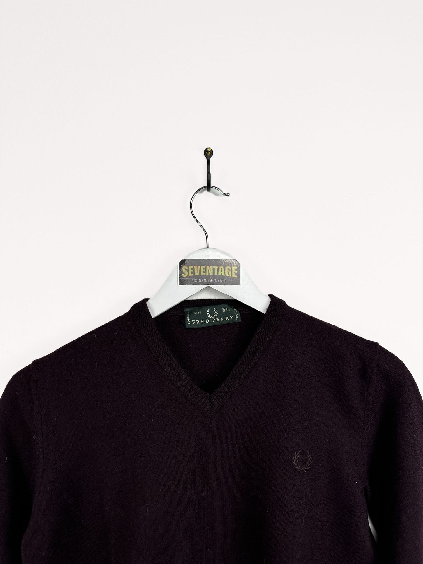 Maglione Fred Perry nero donna - XS