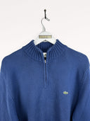 Maglione Lacoste blu 90s - XL