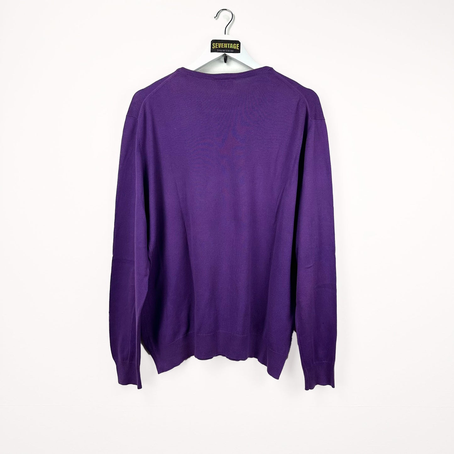 Maglione Lacoste viola vintage - L