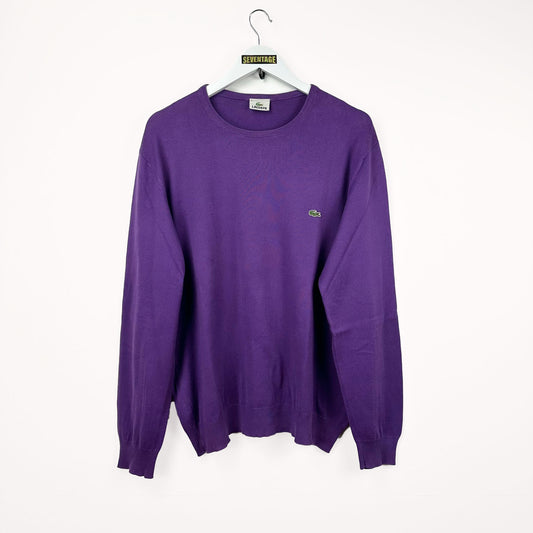 Maglione Lacoste viola vintage - L