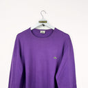 Maglione Lacoste viola vintage - L