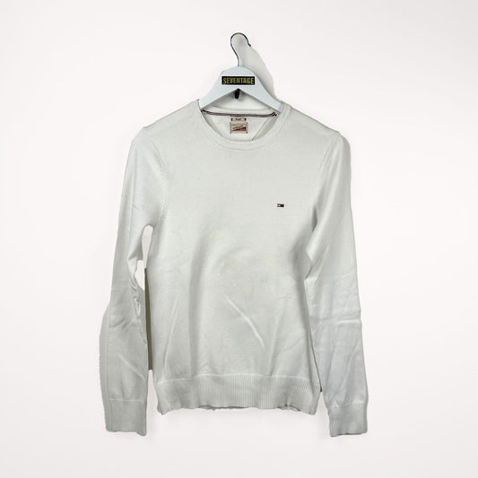 Maglione Tommy Hilfiger bianco donna - S