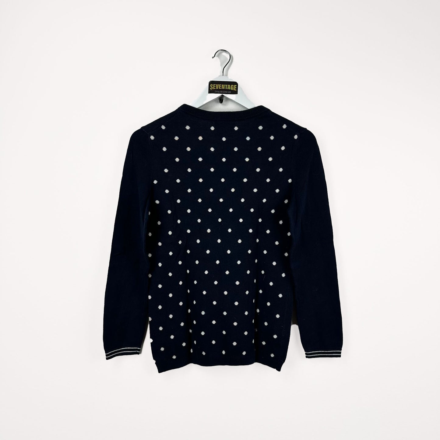 Maglione Tommy Hilfiger blu a pois donna - S