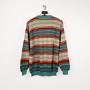 Maglione Benetton multicolor 80s - L