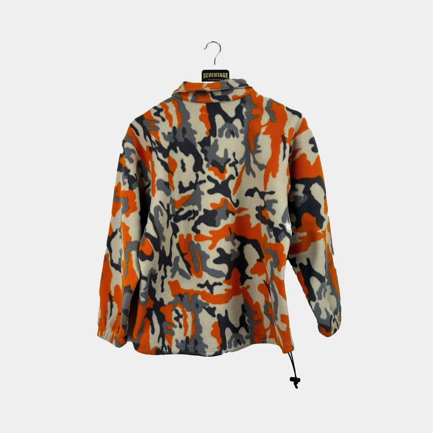 Maglione pile Invicta arancio camo - XS