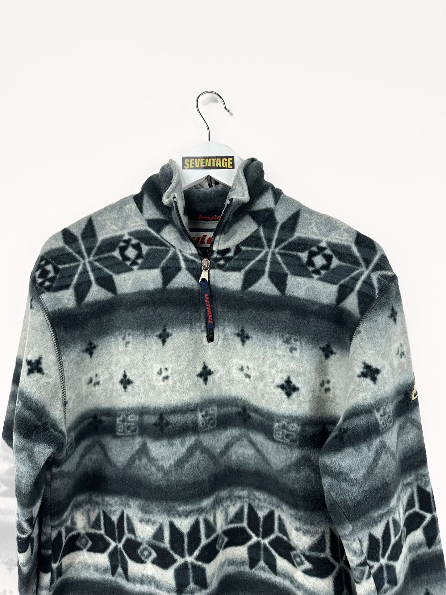 Maglione pile Invicta grigio - M