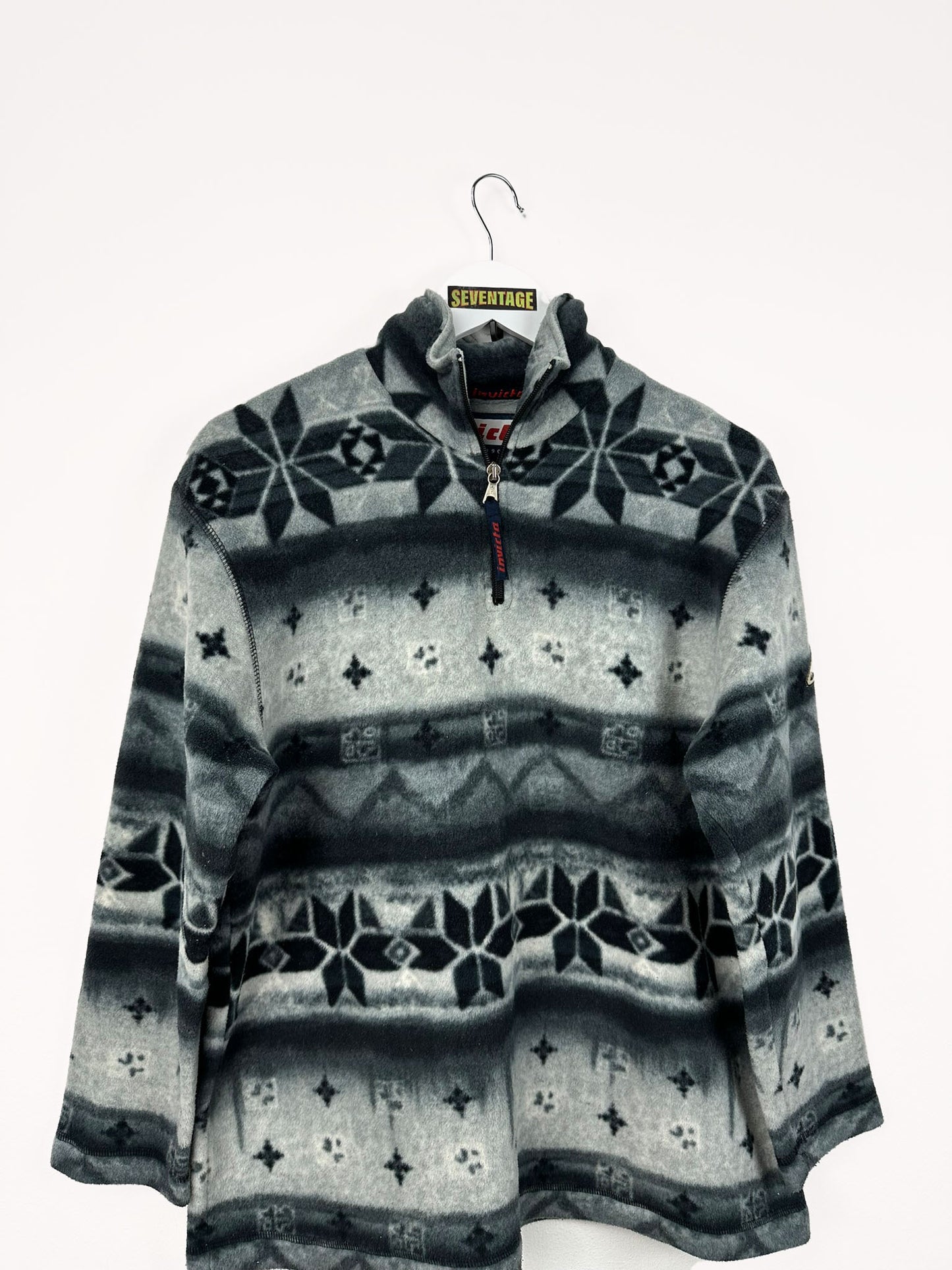Maglione pile Invicta grigio - M