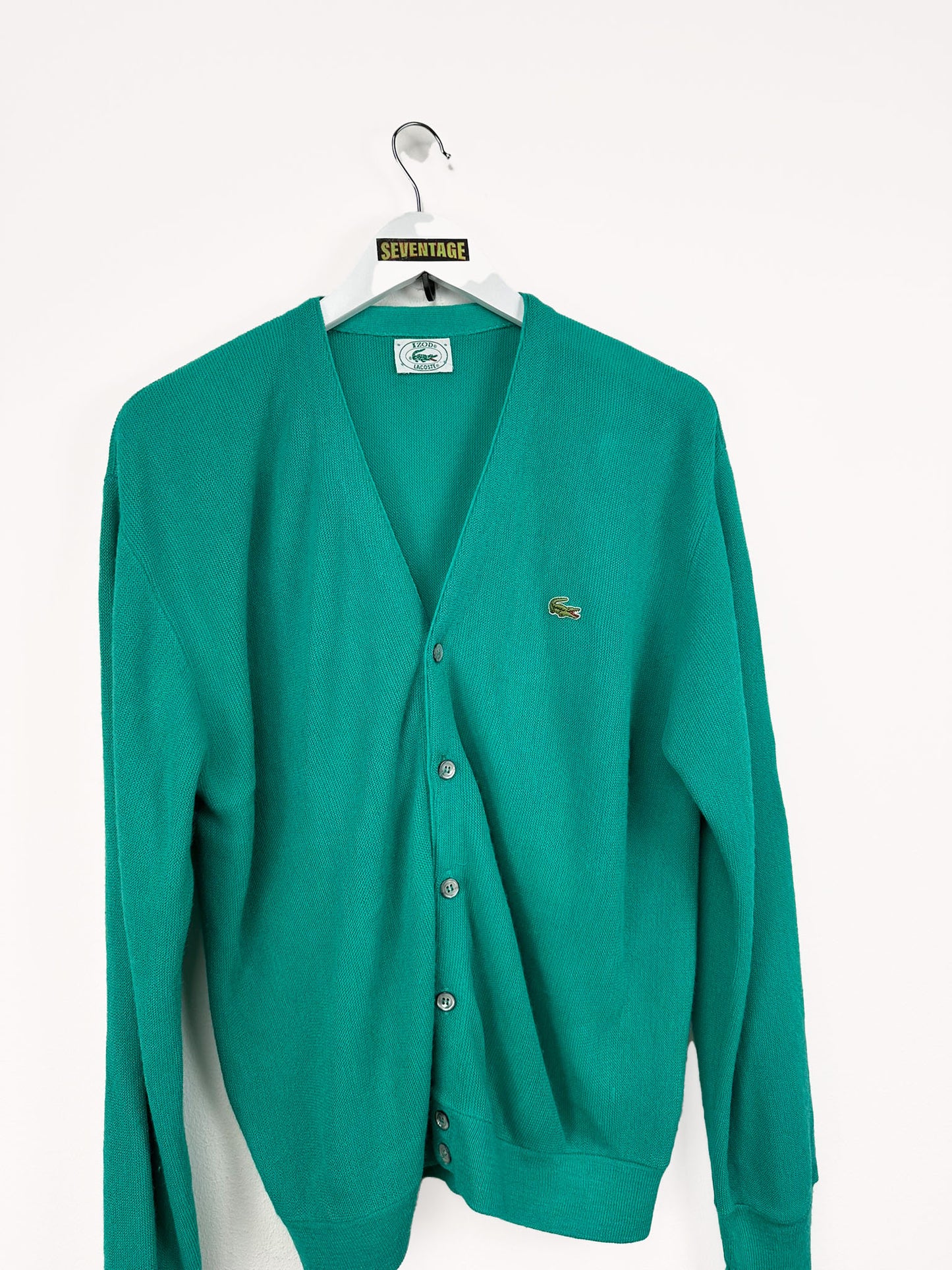 Maglione Lacoste verde 70s - M