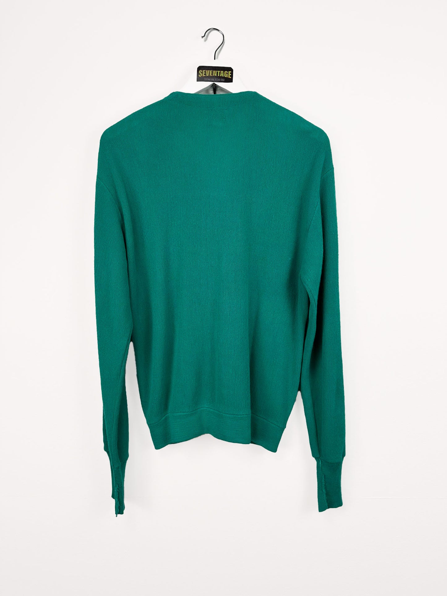 Maglione Lacoste verde 70s - M