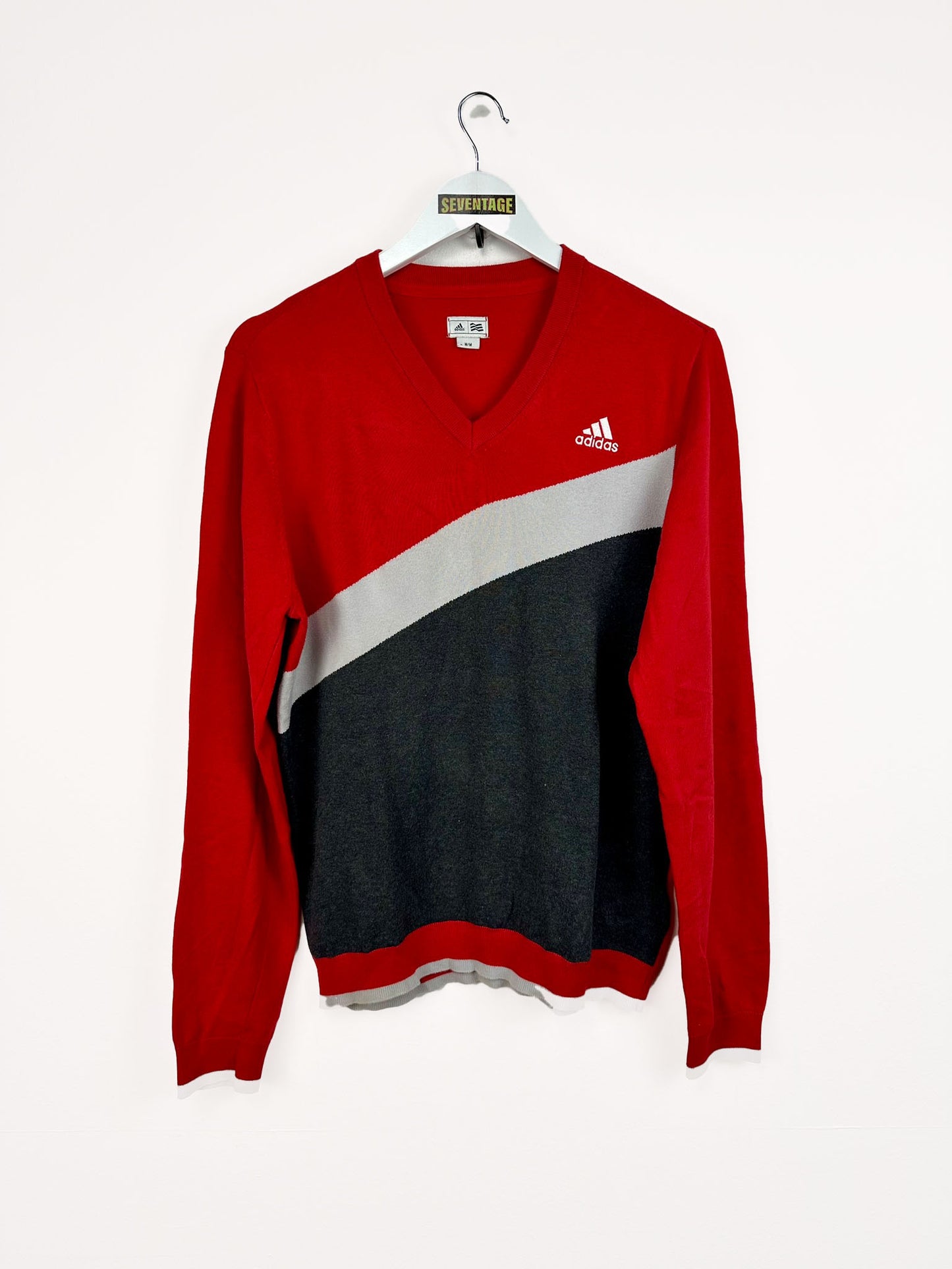 Maglione leggero Adidas rosso - M