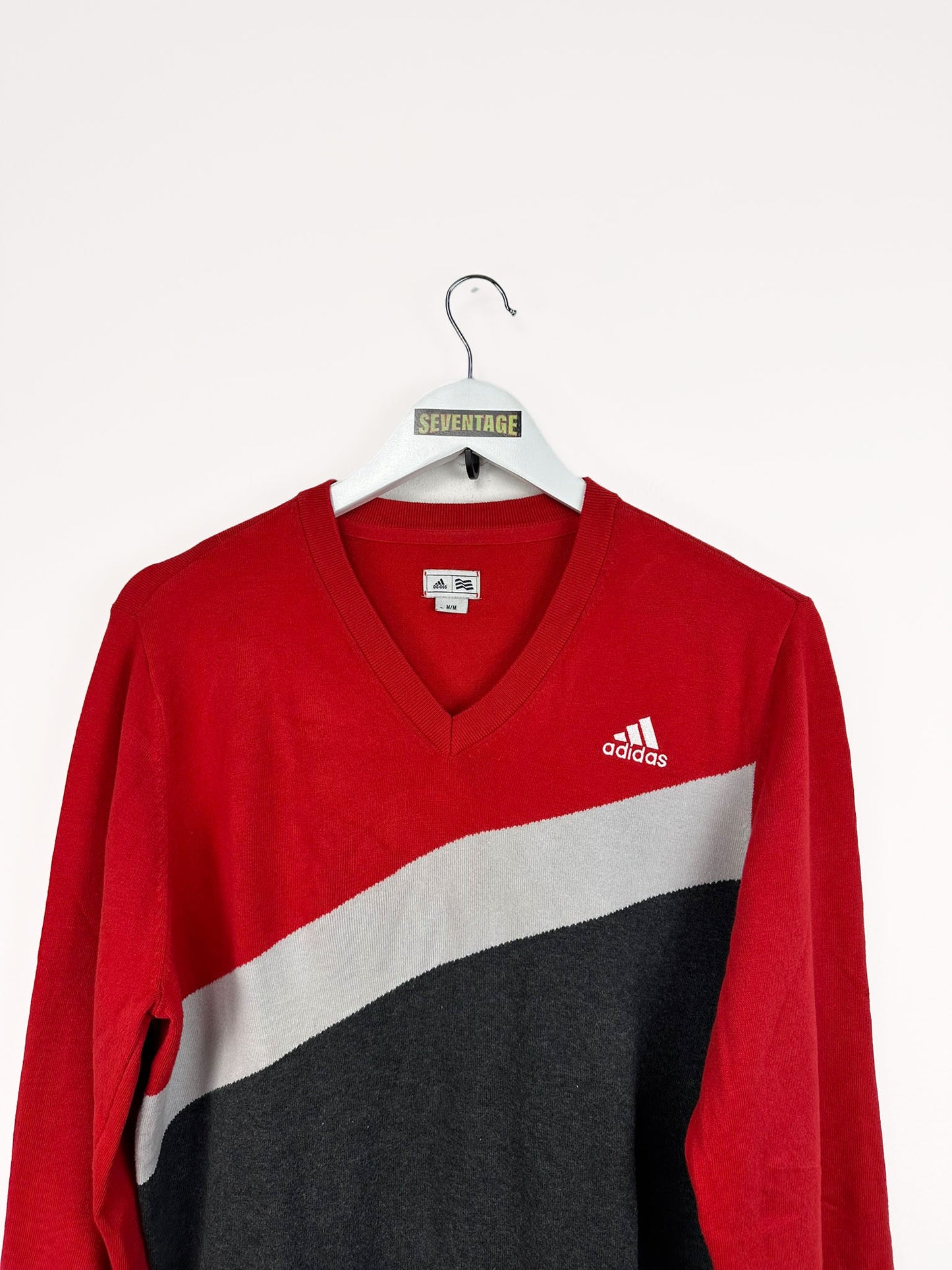 Maglione leggero Adidas rosso - M