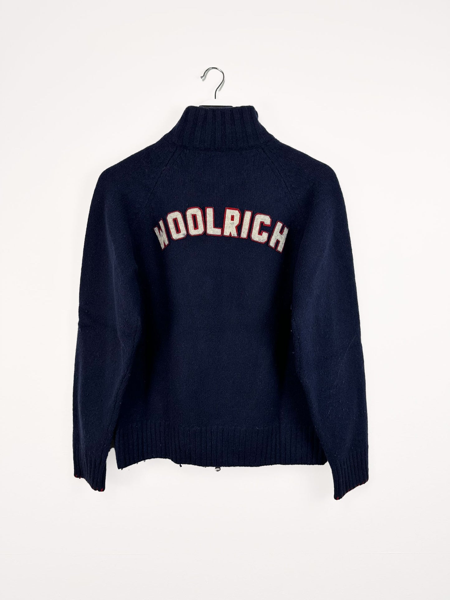 Maglione Woolrich blu lana - S