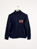 Maglione Woolrich blu lana - S