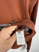 Maglioncino Bottega Veneta bordeaux lana - S