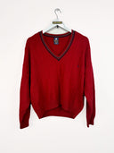 Maglione rosso in pura lana 00s - S