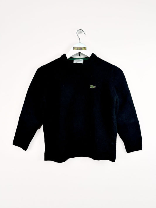 Maglione Lacoste nero in lana donna - XXS