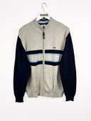 Cardigan Lacoste blu grigio 00s - L