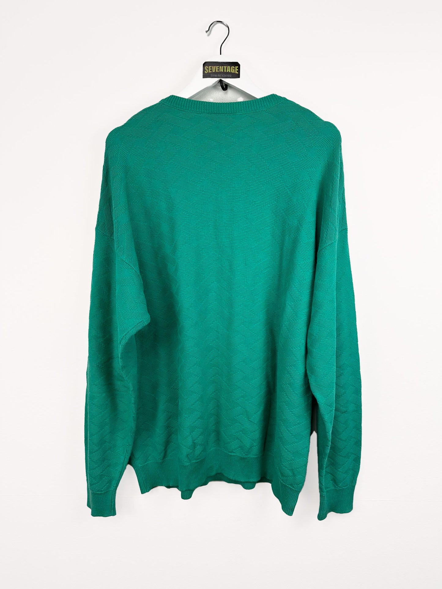 Maglione Lacoste verde 80s - XXL