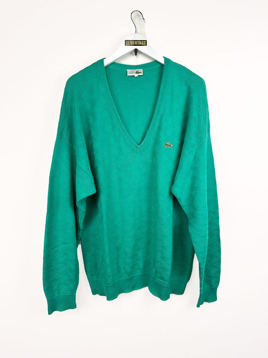 Maglione Lacoste verde 80s - XXL